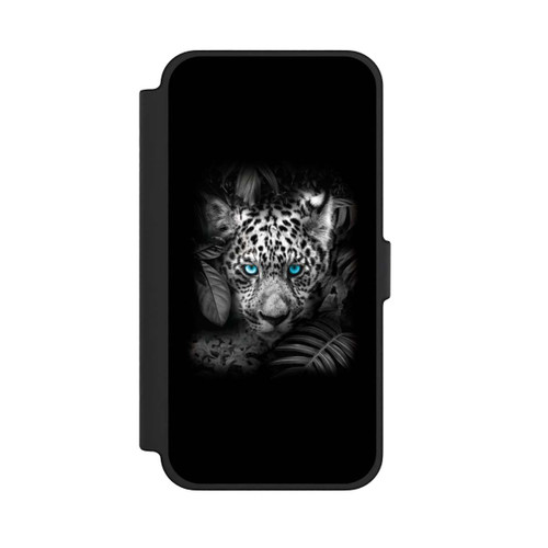 Apple iPhone 12 Pro Max NIVOflip Jaguar Schwarz Dschungel