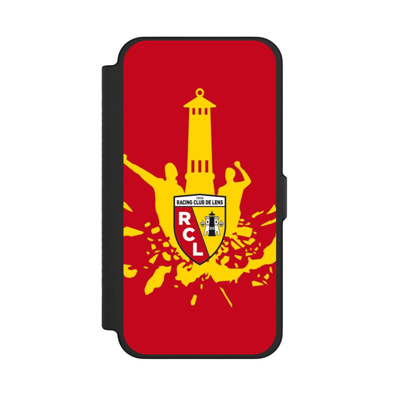 iPhone 12 Pro Max NIVOflip Tour RCL jaune sur rouge