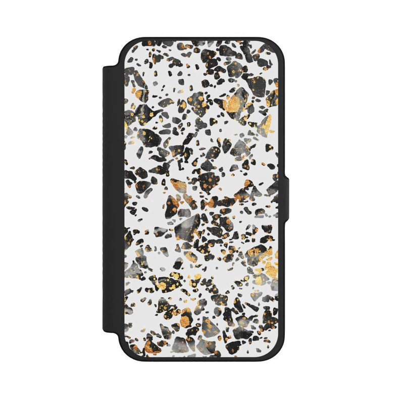 iPhone 12 Pro Max NIVOflip Gold Speckled Terrazzo