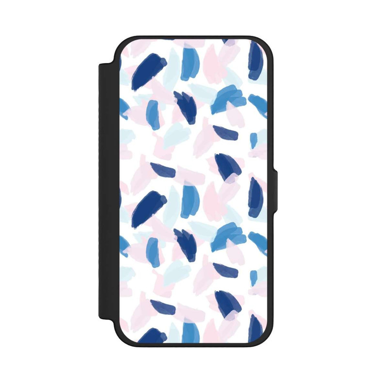 iPhone 12 Pro Max NIVOflip Peinture bleue et rose