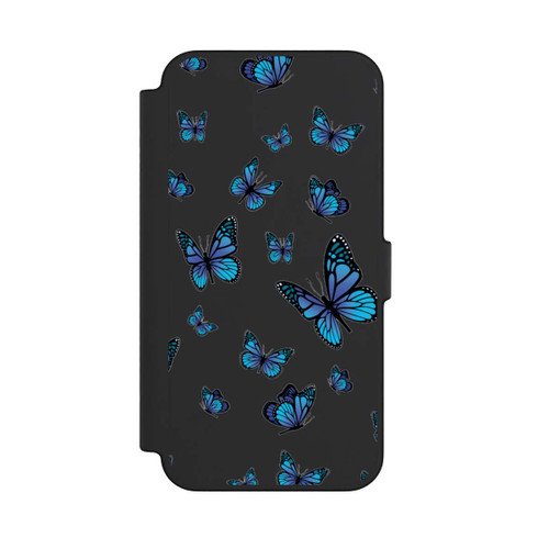 Apple iPhone 12 Pro Max NIVOflip Schmetterlingmuster Transparent