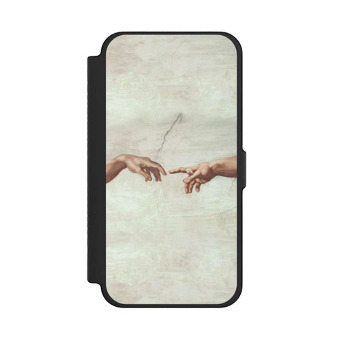 Apple iPhone 12 Pro Max NIVOflip Die Hände von Gott und Adam von Michelangelo Buonarroti
