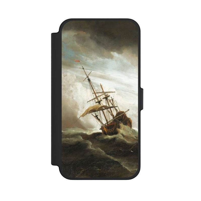 iPhone 12 Pro Max NIVOflip A Ship on the High Seas Caught by a Squall
