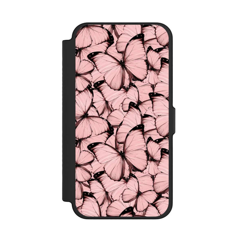 iPhone 12 Pro Max NIVOflip Papillon rose