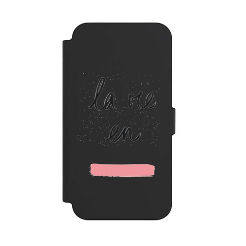 Apple iPhone 12 Pro Max NIVOflip La vie en Rose sans Fond
