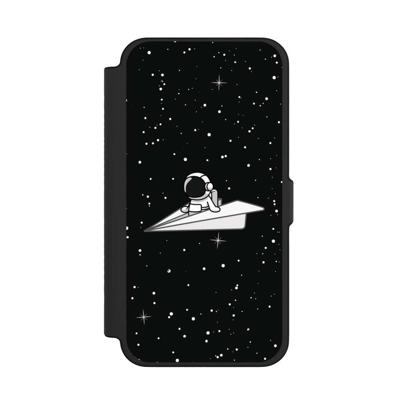 iPhone 12 Pro Max NIVOflip Astronaut Paper Plane Comic