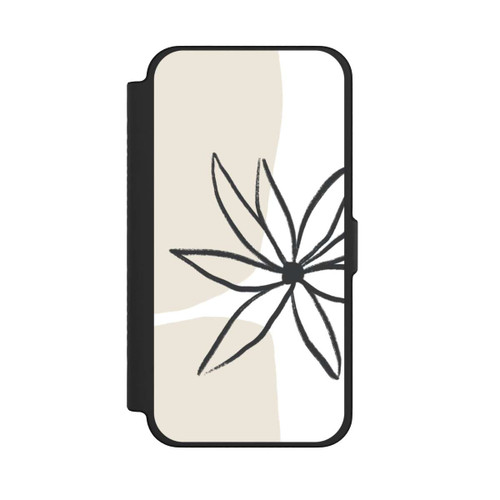 Apple iPhone 12 Pro Max NIVOflip Blume und Creme