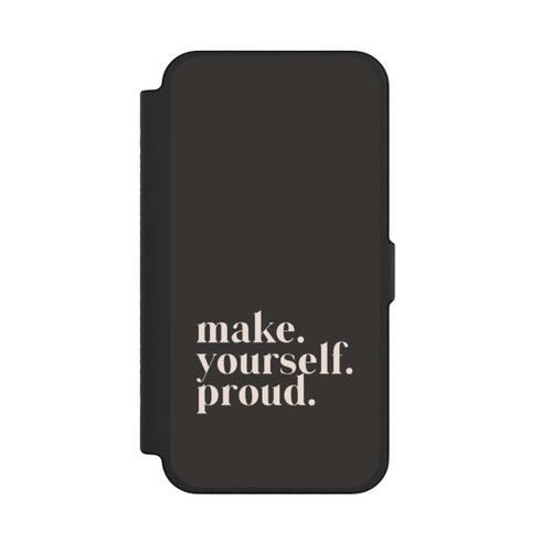Apple iPhone 12 Pro Max NIVOflip Make Yourself Proud Quote