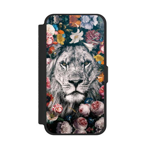 Apple iPhone 12 Pro Max NIVOflip Lion Flowers