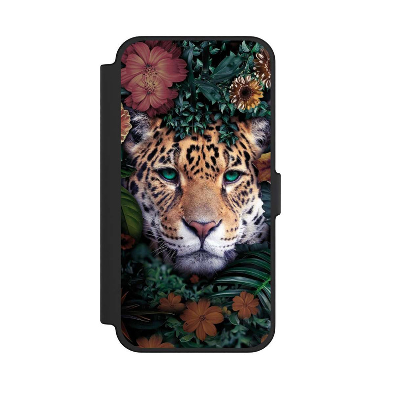 iPhone 12 Pro Max NIVOflip Jaguar in the jungle green