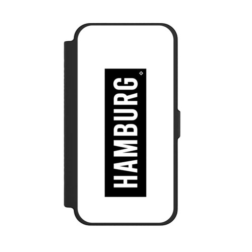Apple iPhone 12 Pro Max NIVOflip HSV Hamburg Schwarz Weiss