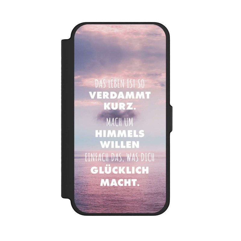 iPhone 12 Pro Max NIVOflip Das Leben Ist So Verdammt Kurz