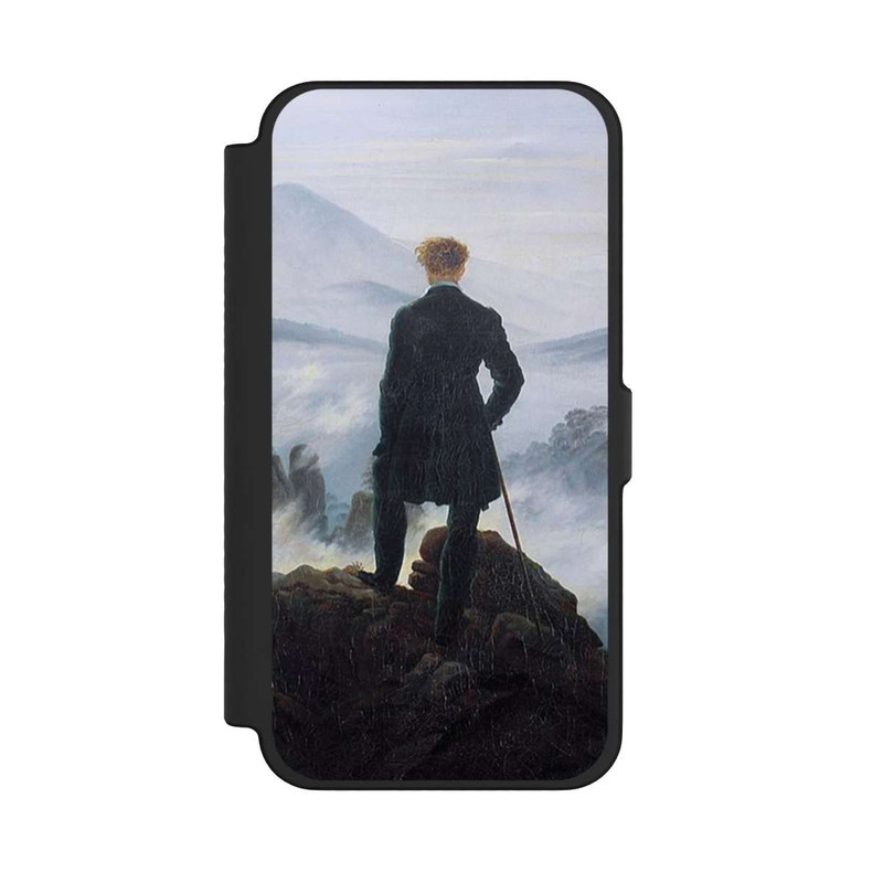 iPhone 12 Pro Max NIVOflip Le Vagabond au-dessus de la Mer de Brouillard
