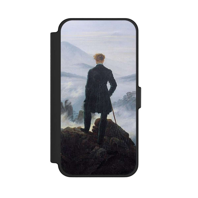 iPhone 12 Pro Max NIVOflip Le Vagabond au-dessus de la Mer de Brouillard