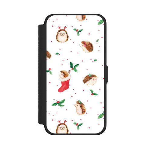 Apple iPhone 12 Pro Max NIVOflip Christmas Cute Hedgehog