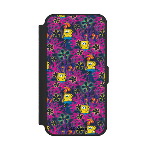 Apple iPhone 12 Pro Max NIVOflip Spongebob - Coral Muster