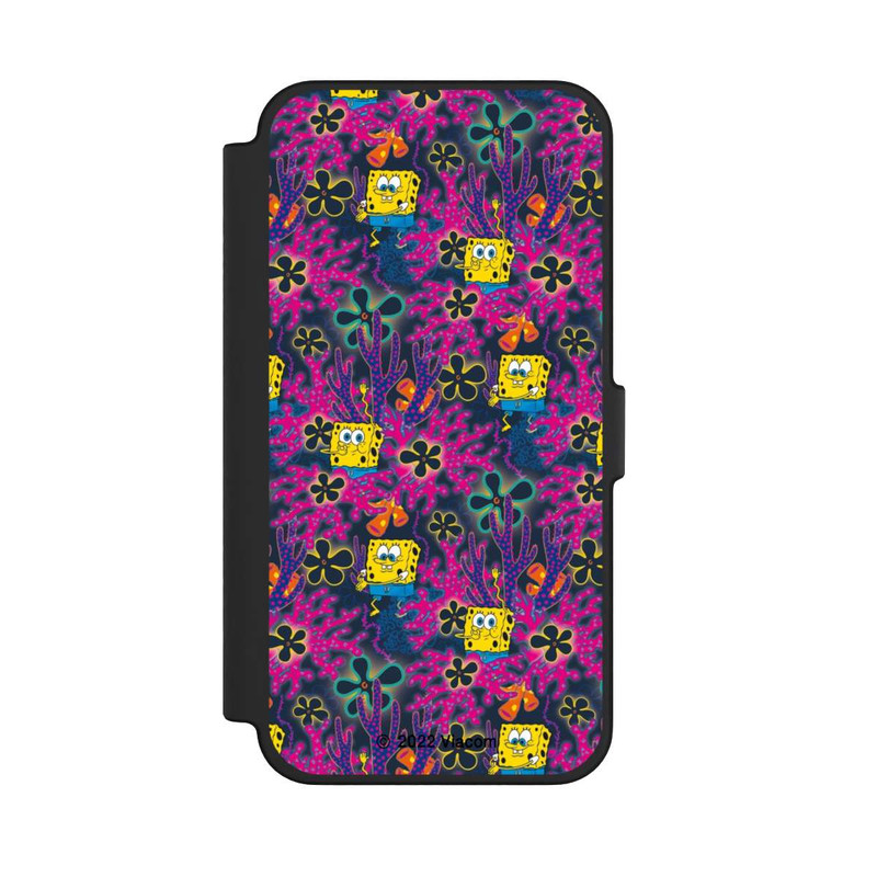iPhone 12 Pro Max NIVOflip Spongebob - Coral Muster