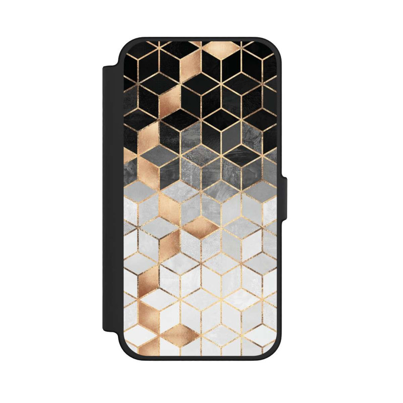 iPhone 12 Pro Max NIVOflip Würfel dunkel und gold