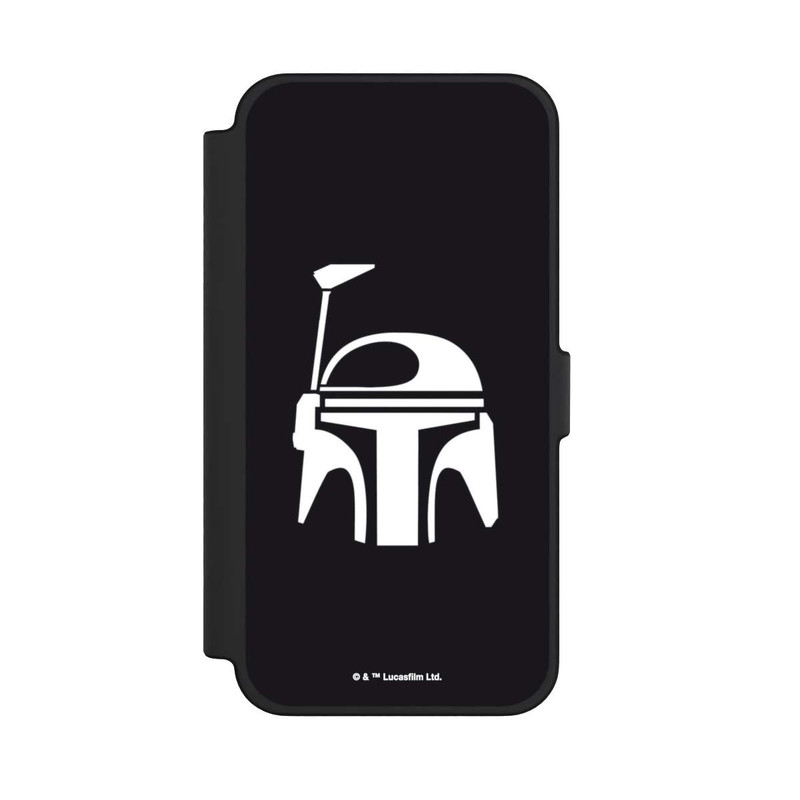 iPhone 12 Pro Max NIVOflip Boba Fett Helm Schwarz