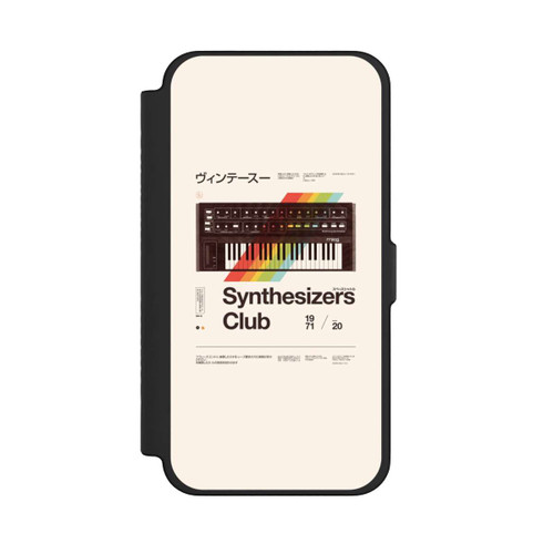 Apple iPhone 12 Pro Max NIVOflip Synthe Club Print