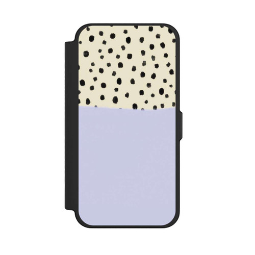 Apple iPhone 12 Pro Max NIVOflip Tupfen Boho Pastell