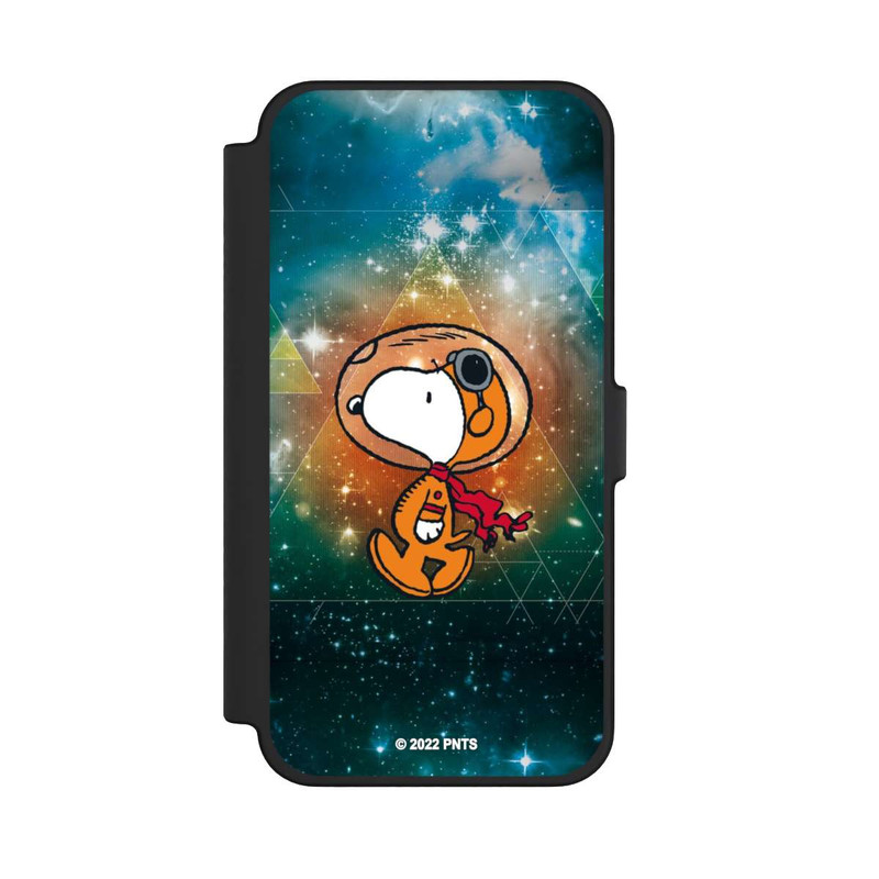 iPhone 12 Pro Max NIVOflip Snoopy Weltraumreisender Grün