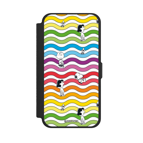 Apple iPhone 12 Pro Max NIVOflip Snoopy Pattern Rainbow