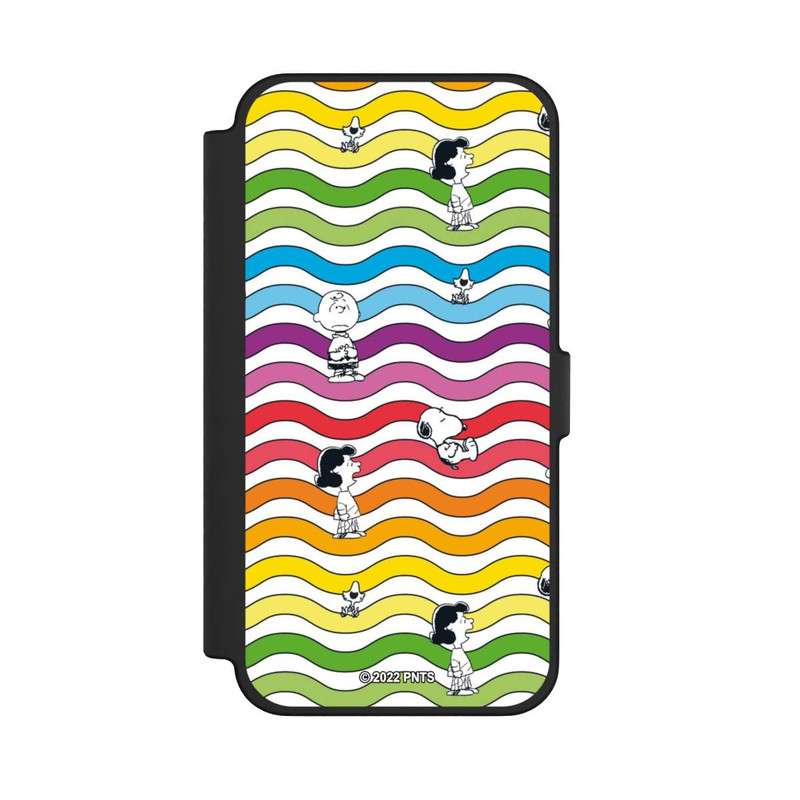 iPhone 12 Pro Max NIVOflip Snoopy Pattern Arc-en-ciel