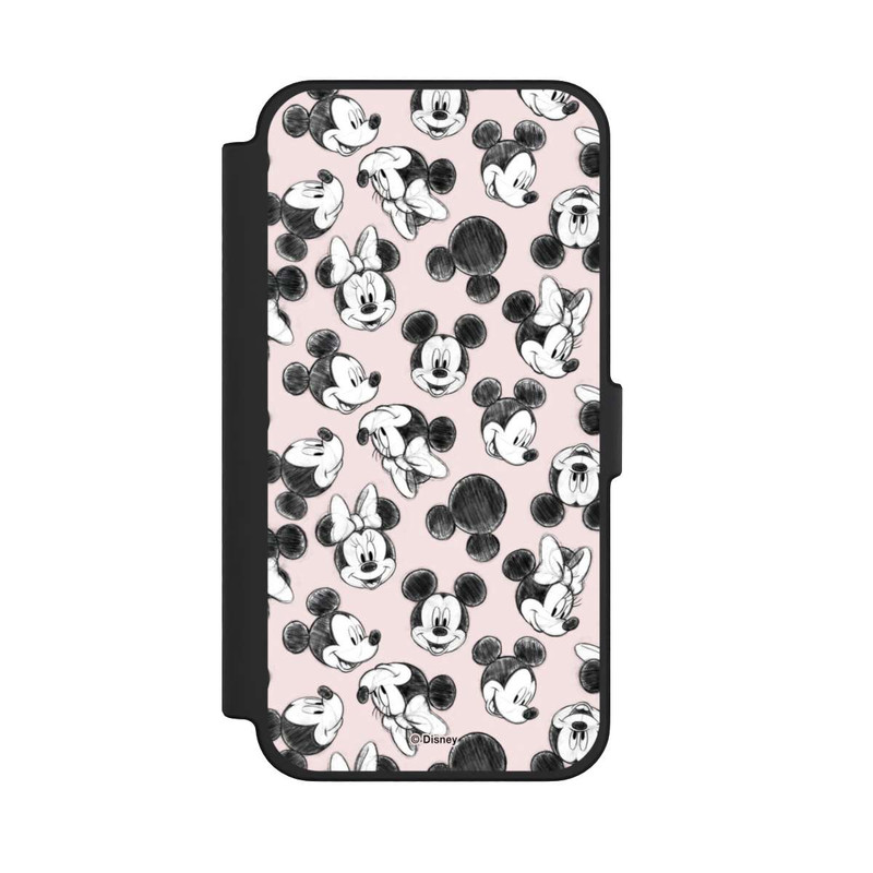 iPhone 12 Pro Max NIVOflip Minnie & Mickey Viele Gesichter Pink