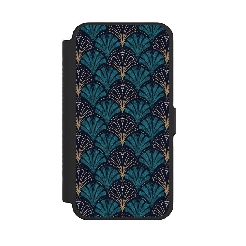 iPhone 12 Pro Max NIVOflip Éventails Art Déco Or
