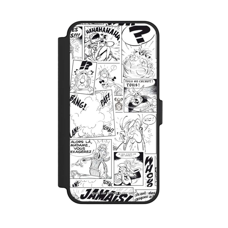 iPhone 12 Pro Max NIVOflip BD Astérix Blanc & Noir