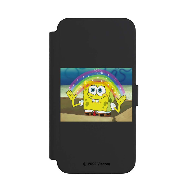 iPhone 12 Pro Max NIVOflip Spongebob - Regenbogen Meme transparent