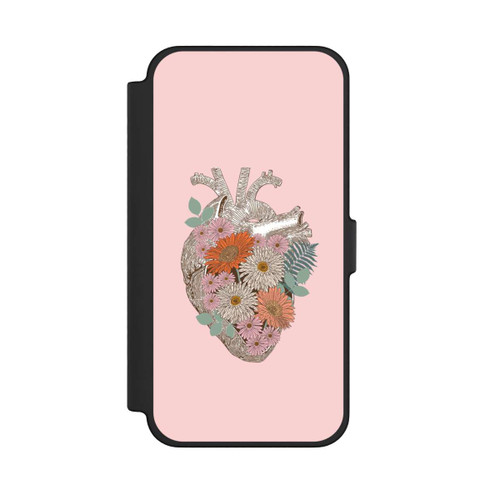 Apple iPhone 12 Pro Max NIVOflip Florales Vintage-Herz