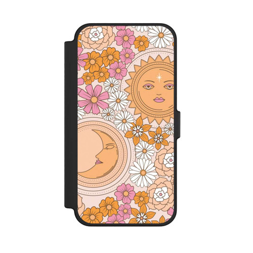 Apple iPhone 12 Pro Max NIVOflip Mond-Sonne-Blumen