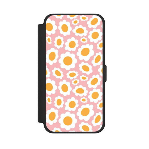 Apple iPhone 12 Pro Max NIVOflip Vintage Gänseblümchen Rosa
