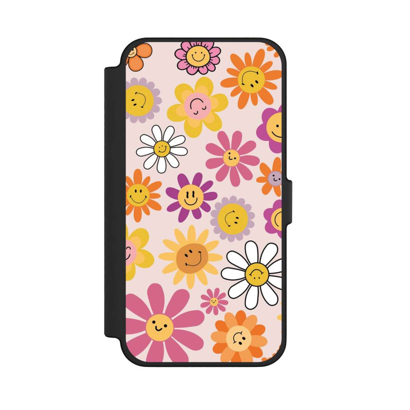 iPhone 12 Pro Max NIVOflip Smiles Pink Flowers