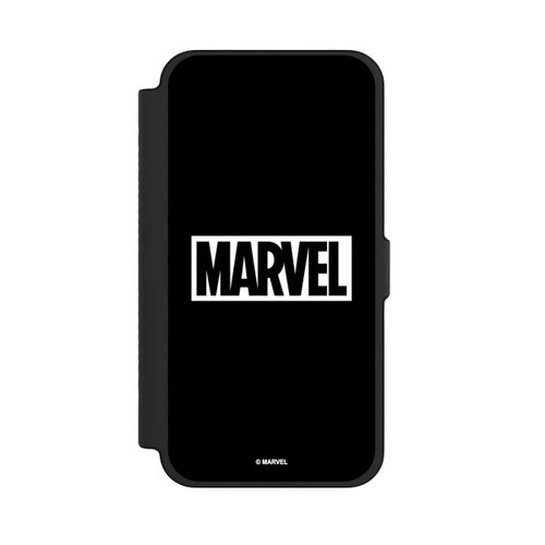 Apple iPhone 12 Pro Max NIVOflip Marvel Logo Black