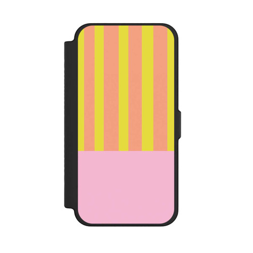 Apple iPhone 12 Pro Max NIVOflip Neonfarbige Streifen