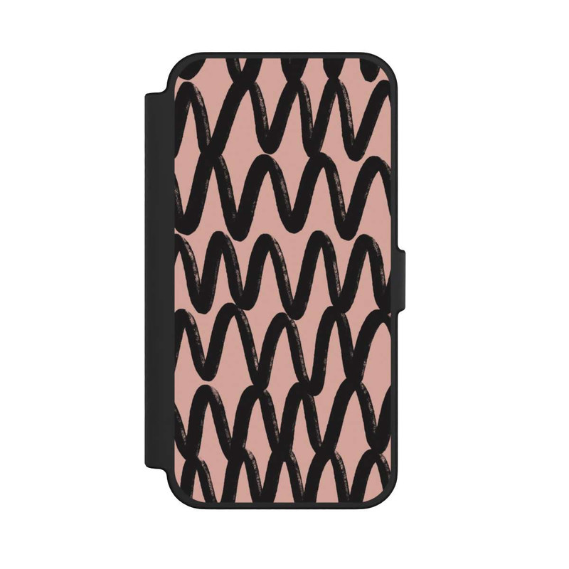 iPhone 12 Pro Max NIVOflip Zig Zag Noir