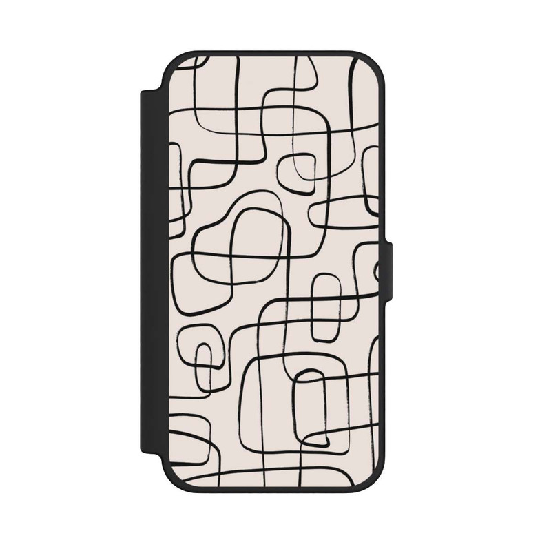 iPhone 12 Pro Max NIVOflip Lignes Fines Pattern