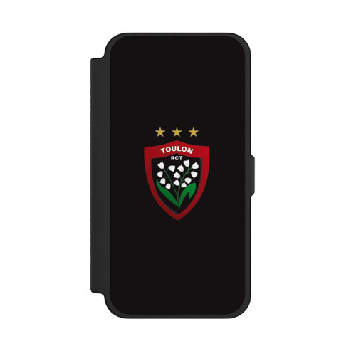 Apple iPhone 12 Pro Max NIVOflip Logo RC Toulonnais Noir