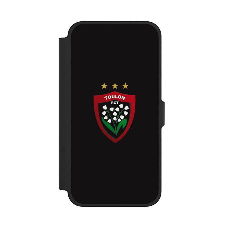 iPhone 12 Pro Max NIVOflip Logo RC Toulonnais Noir