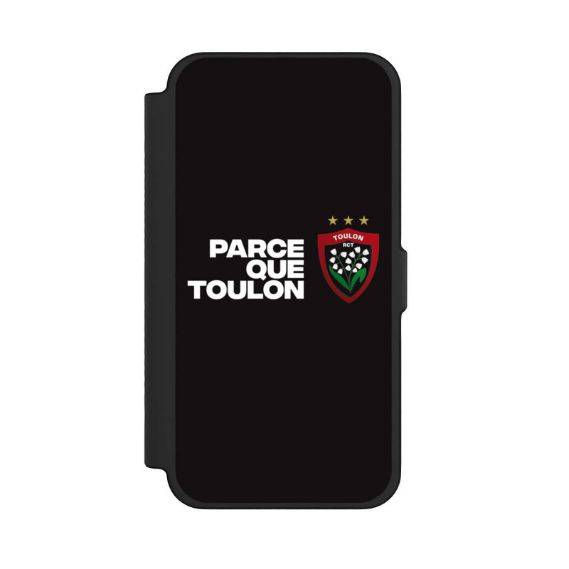 iPhone 12 Pro Max NIVOflip RC Toulonnais PQT Noir