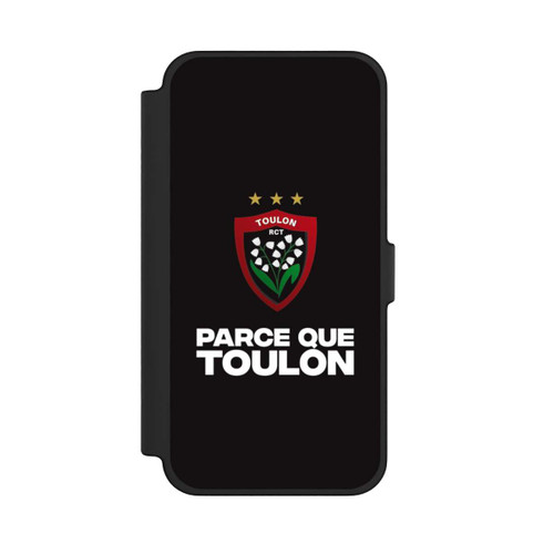 Apple iPhone 12 Pro Max NIVOflip RC Toulonnais Noir