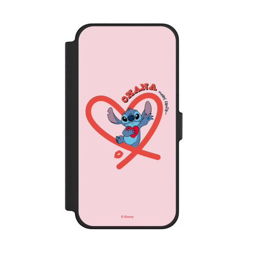 Apple iPhone 12 Pro Max NIVOflip Stitch Ohana Pink Heart