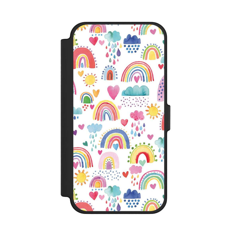 iPhone 12 Pro Max NIVOflip Schöne Regenbogen-Multi-Rot