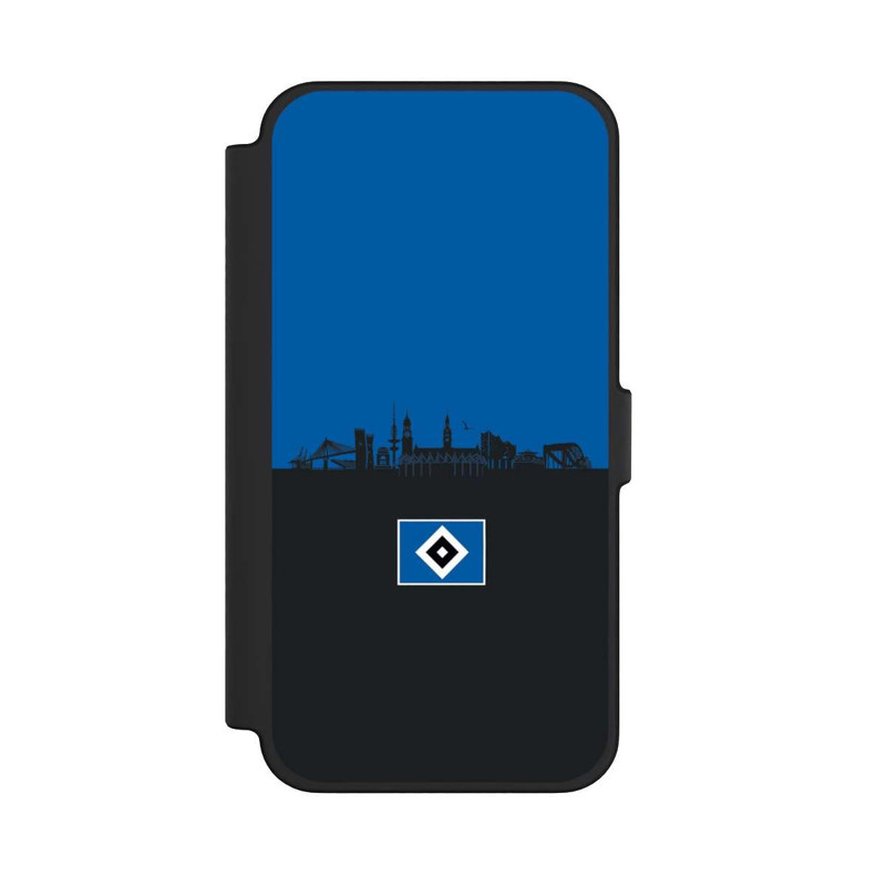 iPhone 12 Pro Max NIVOflip HSV Skyline Blau Schwarz