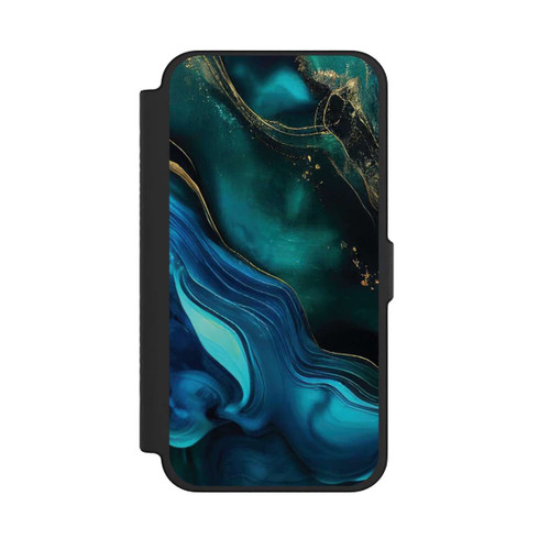 Apple iPhone 12 Pro Max NIVOflip Blaugoldene Tinte