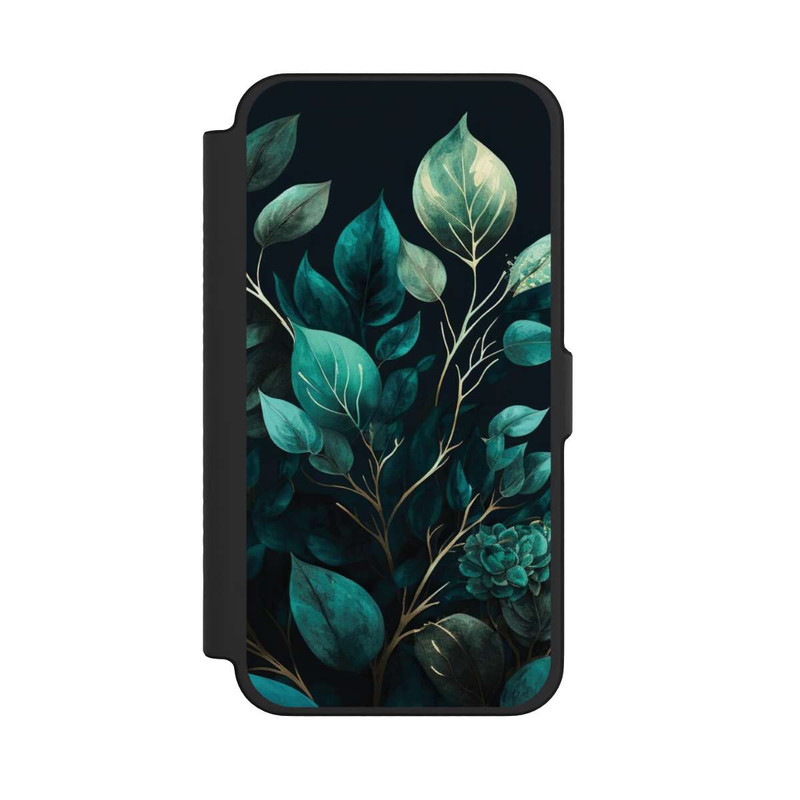 iPhone 12 Pro Max NIVOflip Eucalyptus Fond Sombre