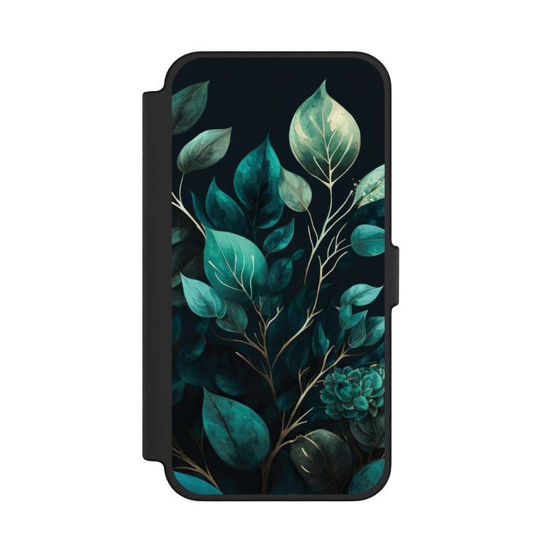 iPhone 12 Pro Max NIVOflip Eucalyptus Fond Sombre